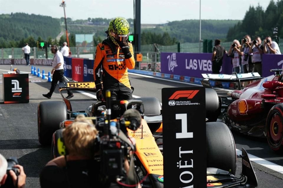 Lando Norris fue el más rápido de la clasificación.