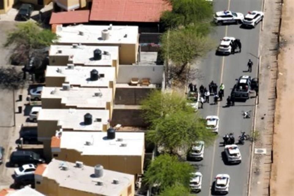Policías municipales y estatales capturaron a dos hombres en cuestión de minutos con el apoyo de drones tácticos.