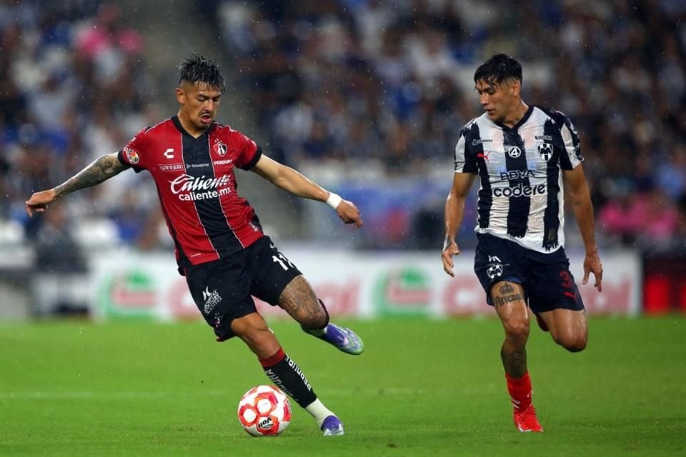 Atlas perdió 3-1 ante en Monterrey, en su visita al Gigante de Acero.