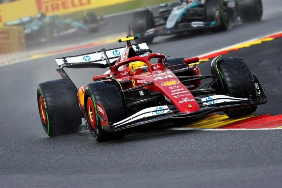 Lewis Hamilton hizo una gran carreta y terminó séptimo.