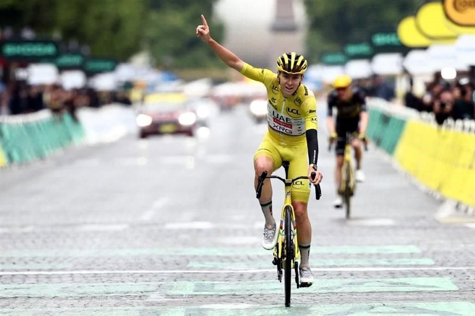 Tadej Pogacar ganó su cuarto Tour de Francia.