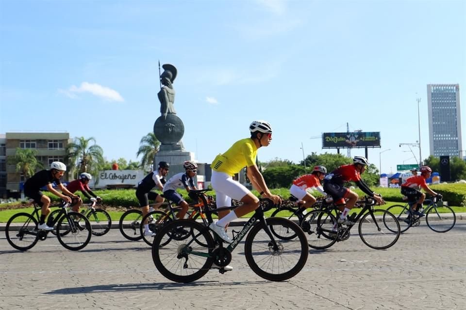 Gran Giro de Guadalajara 2025, carrera ciclista con una longitud de 75  kilómetros por vuelta.