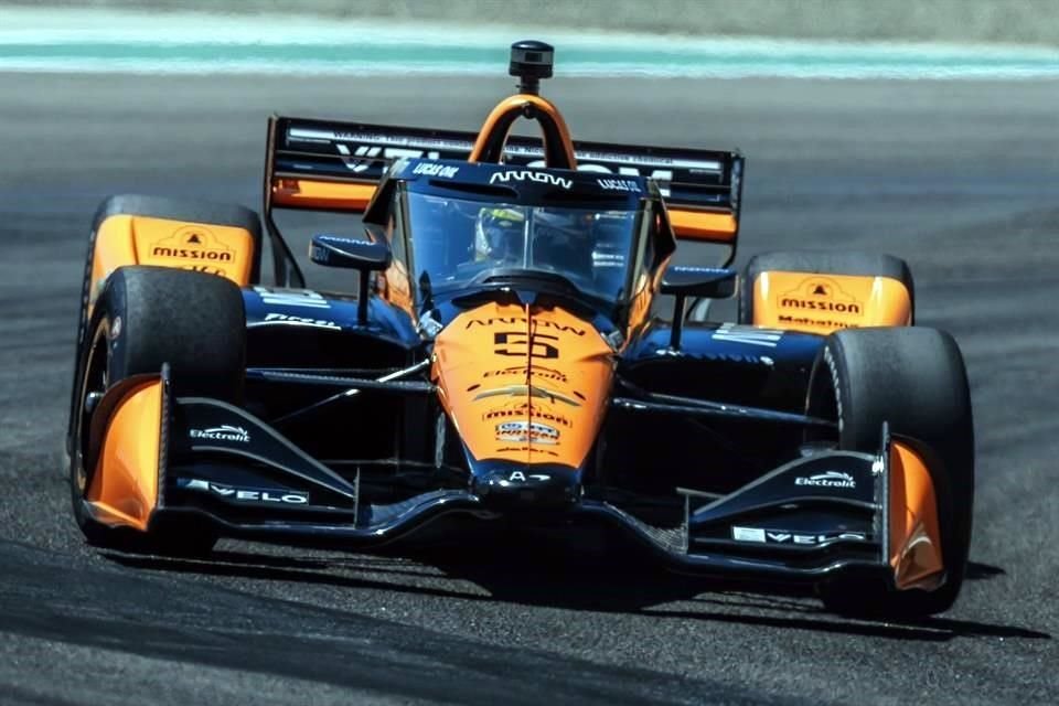 Pato O'Ward obtuvo su noveno Top 5 de la temporada de la IndyCar.