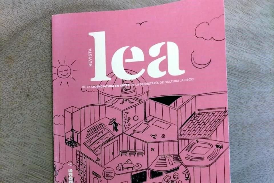 Imágenes de la revista Lea, de la Escuela de Artes de la Secretaría de Cultura de Jalisco.