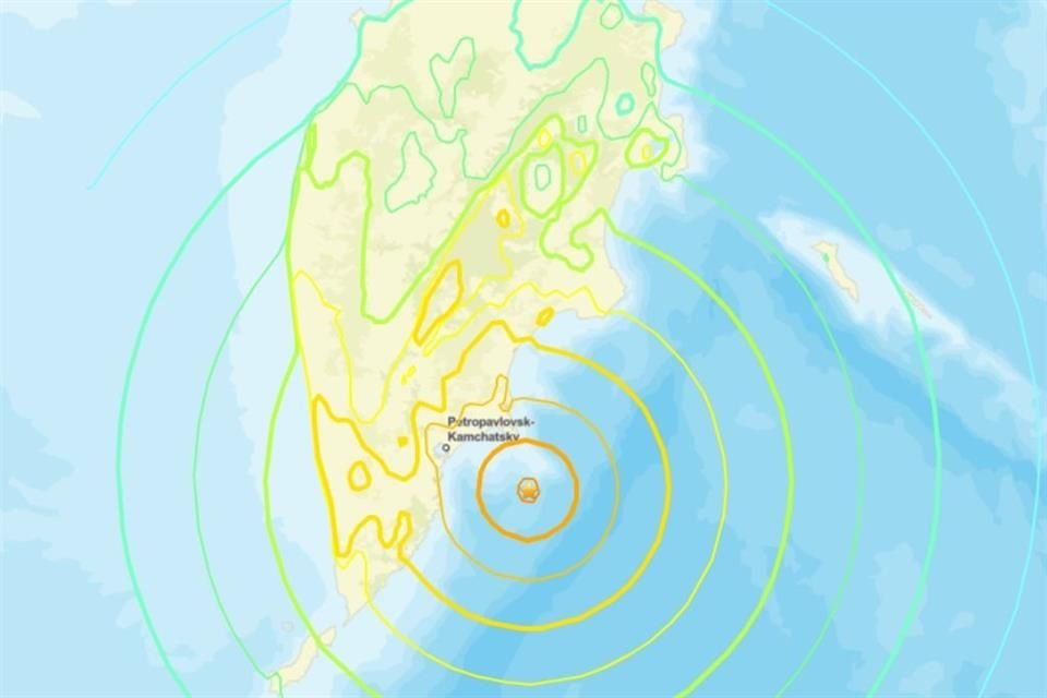 Un terremoto de magnitud 8.8 fue registrado cerca de la península de Kamchatka, en Rusia; Japón emitió una alerta de tsunami.
