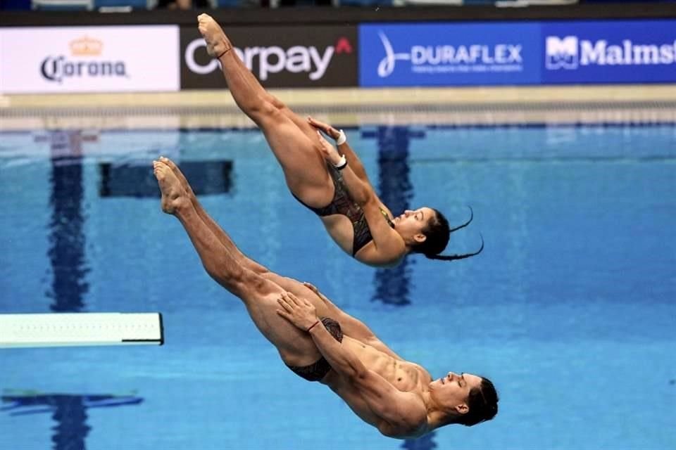La dupla mexicana estuvo cerca del podio.