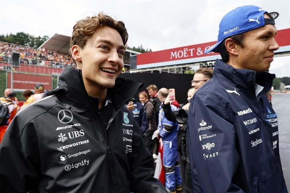 George Russell espera renovar con Mercedes.