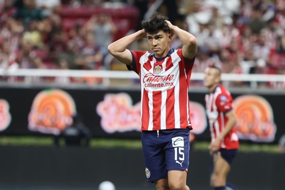 Erick Gutiérrez, jugador de Chivas.