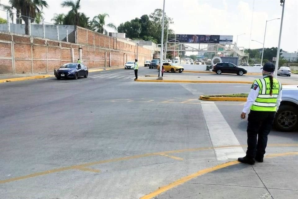 El pasado sábado, de las 11:00 a las 15:00 horas, la Policía Vial desarrolló un operativo en la zona.