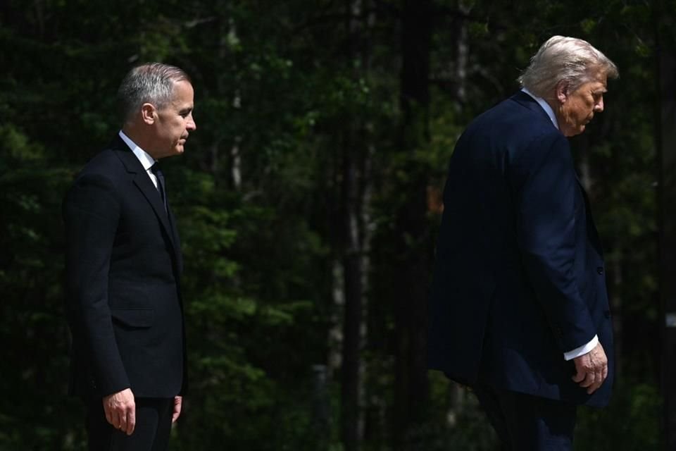 Donald Trump afirmó que el anuncio de Canadá sobre reconocer un Estado palestino 'hará muy difícil' que alcancen un acuerdo comercial.