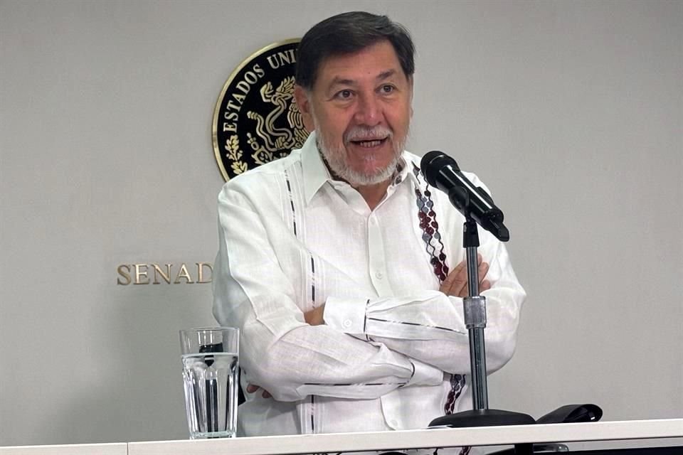 'Si él dice que la hizo, entonces, opino, de cualquier manera, sea quien sea que la haya hecho, es malísima', señaló Noroña sobre la carta del hijo de AMLO.