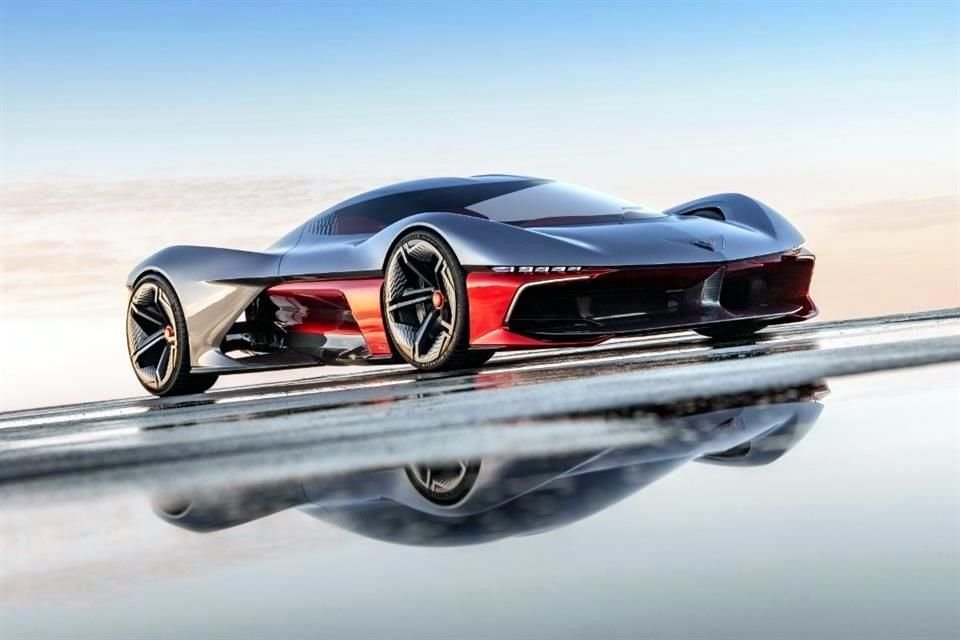 Het combineert inspiratie uit racesimulators met de iconische kenmerken van de Corvette.