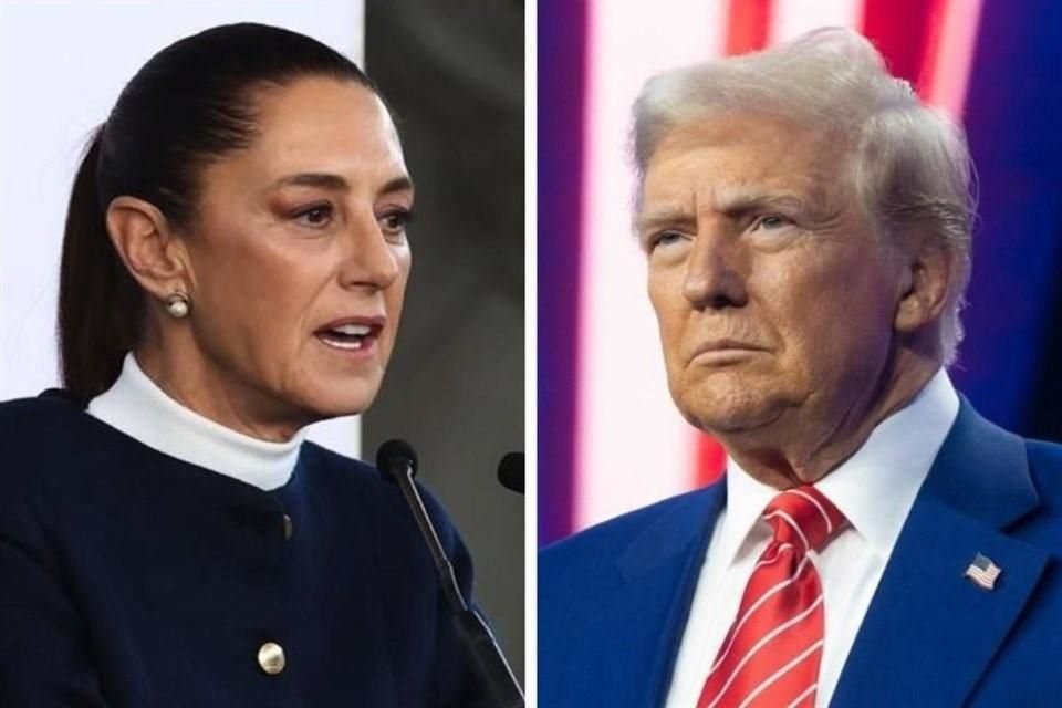 La Presidenta Claudia Sheinbaum y el Presidente Donald Trump han sostenido 9 llamadas, centradas principalmente en la amenaza de aranceles.