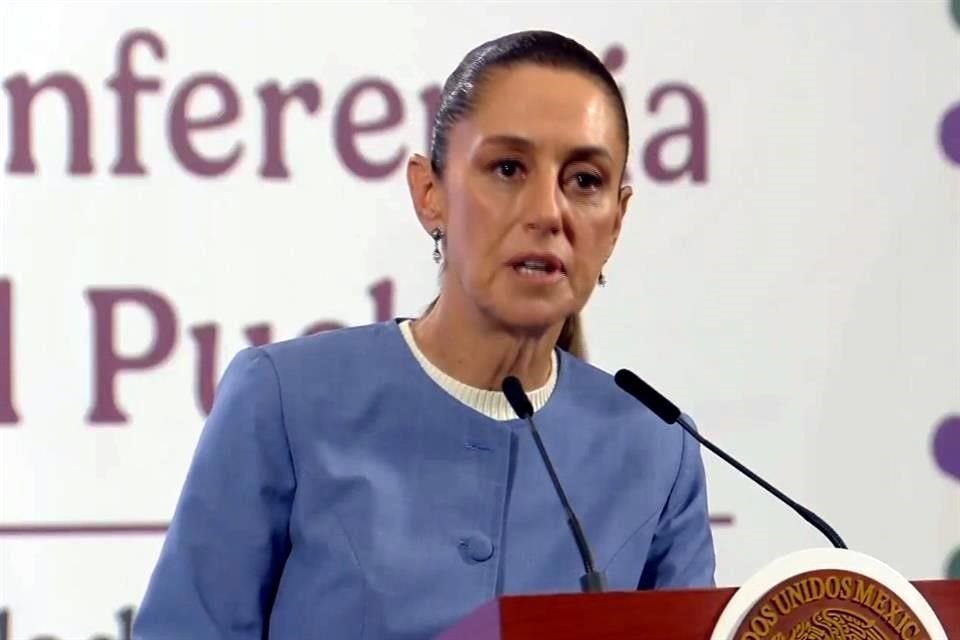 La Presidenta Claudia Sheinbaum afirmó que el nombramiento de un Fiscal en Nuevo León ayudó a que bajaran delitos en la entidad.