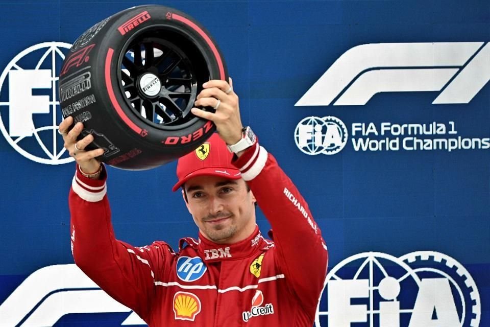 Charles Leclerc consiguió la pole 27 de su carrera y la primera de este año, ya que no lo lograba desde Azerbaiyán 2024.