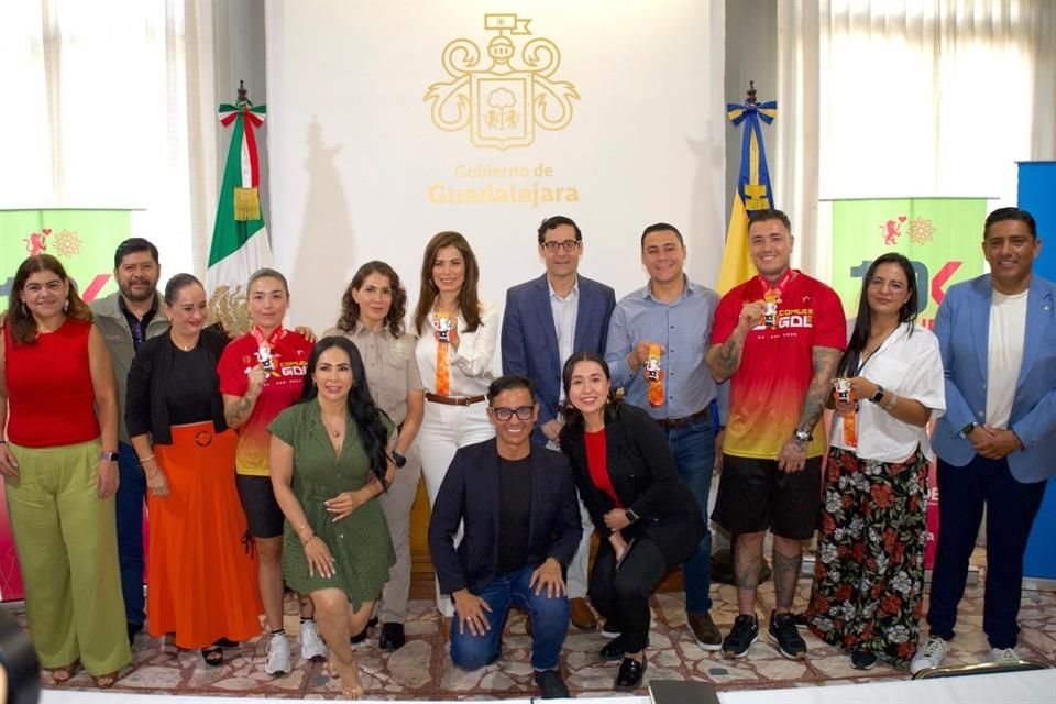 Presentan 10K Guadalajara 2025, que se llevará a acabo el próximo 24 de agosto.