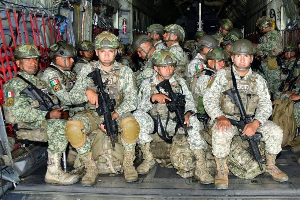 Reportan a Jalisco 90 elementos de Fuerzas Especiales del Ejército Mexicano para  fortalecer a la dependencia, la Fuerza Aérea y Guardia Nacional.