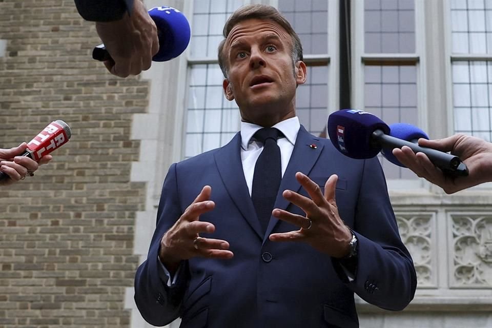 El Primer Ministro israelí, Benjamin Netanyahu, acusó a Emmanuel Macron de alimentar 'el fuego antisemita' al reconocer Estado palestino.