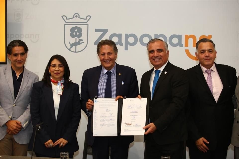 El Tec de Monterrey y la Dirección de Capacitación y Oferta Educativa y del OPD Servicios de Salud Zapopan firmaron convenio de colaboración.