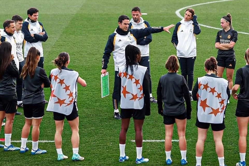 Michel trabajó con el Real Madrid femenil.