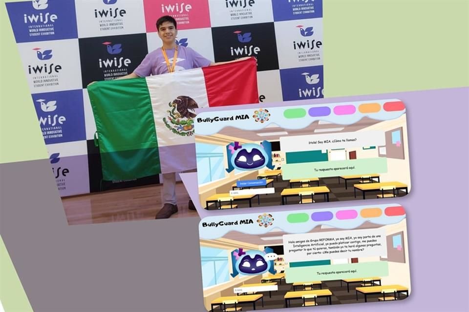 Un niño creó un chatbot y una startup diseñó robots: dos caras de la innovación mexicana que buscan frenar el bullying en un país sin indicadores claros.