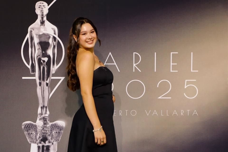 Alejandra Cosio fue una de las invitadas al encuentro de nominados.