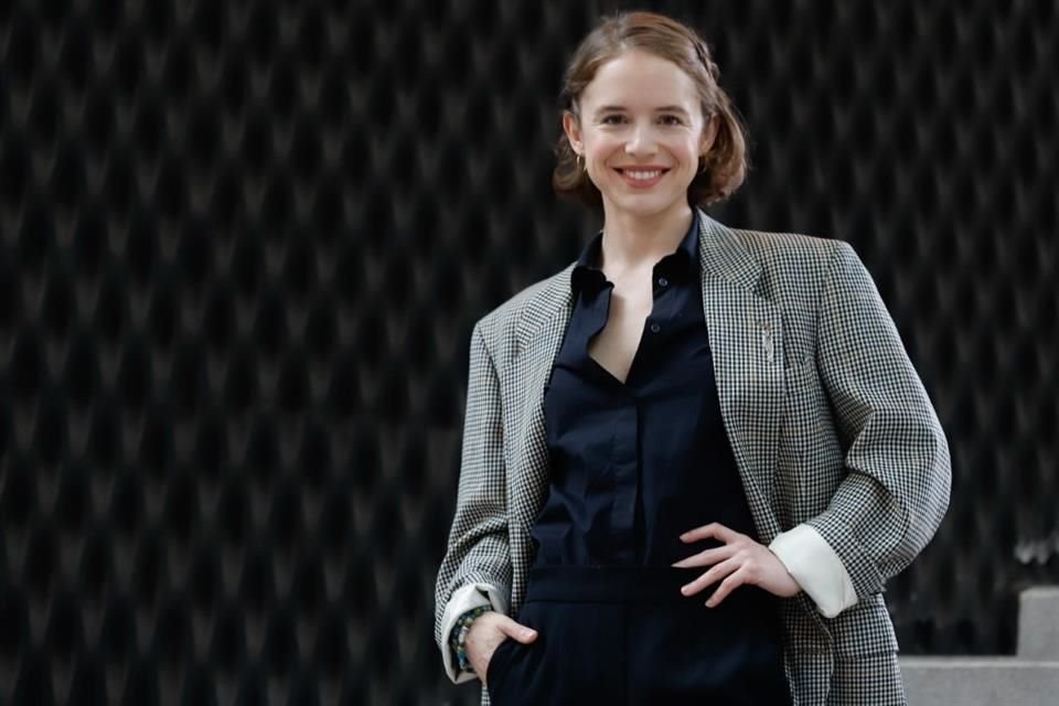 La actriz Naian González Norvind destacó en la reunión.