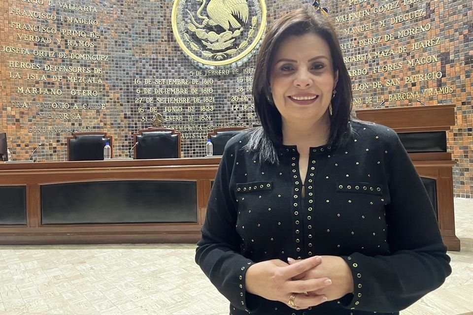 La Comisión de Seguridad y Justicia del Legislativo estatal, presidida por la diputada emecista Adriana Medina, sesionó ayer.