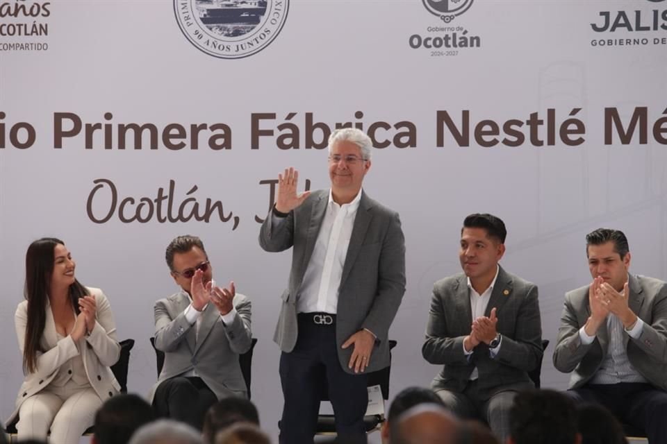 Nestlé México destinará 258 millones de dólares en Jalisco, de los mil millones previstos en su plan nacional, para el periodo 2025-2027.