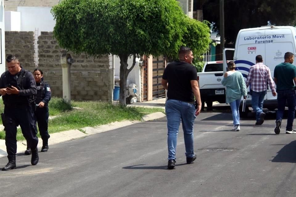 El cuerpo fue encontrado en la Calle Bogotá y la Calle Cali, en el Clúster 16 de Hacienda de Santa Fe.