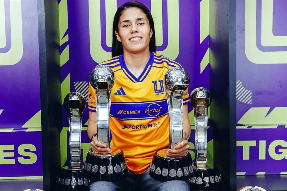La 'Maga' fue multicampeona con Tigres Femenil.
