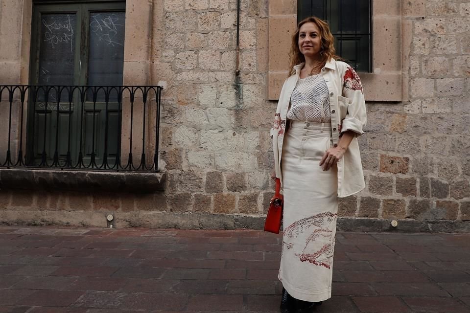 Marina de Tavira, quien es pareja del también actor, productor y director Diego Luna, por ahora no tiene proyectos de cine.