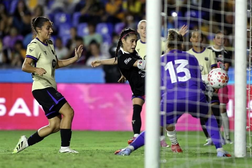 Las representantes de la Liga MX Femenil salieron bien libradas ante el mejor club del mundo.