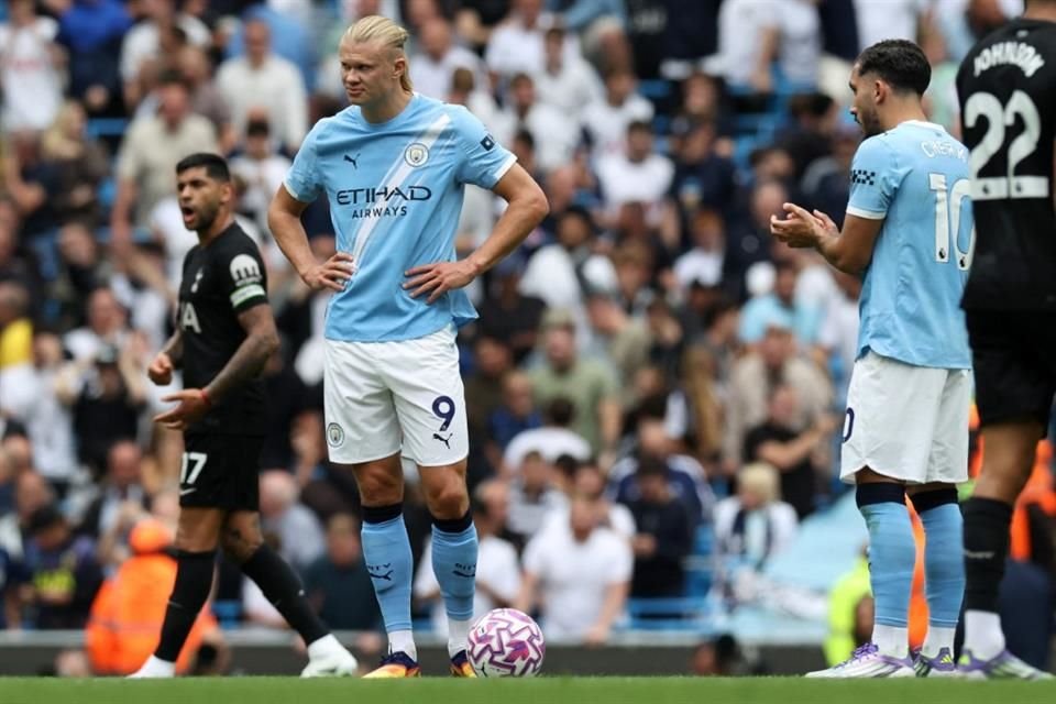 Erling Haaland no pudo evitar la derrota de su equipo.