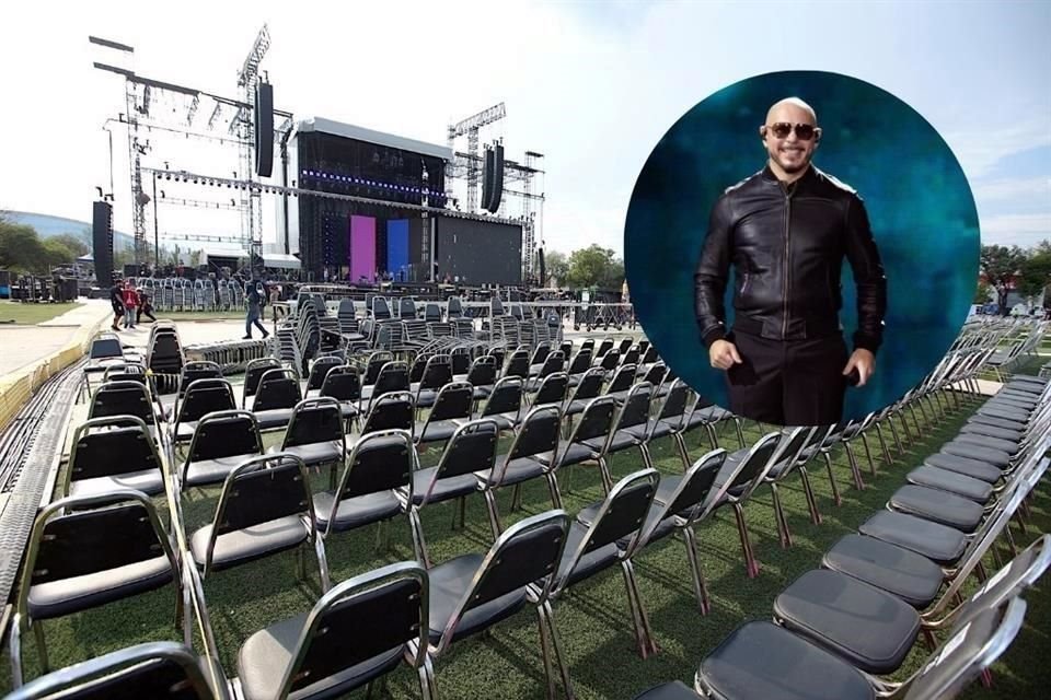 Pitbull no abrirá el concierto de Shakira en Fundidora por problemas logísticos.