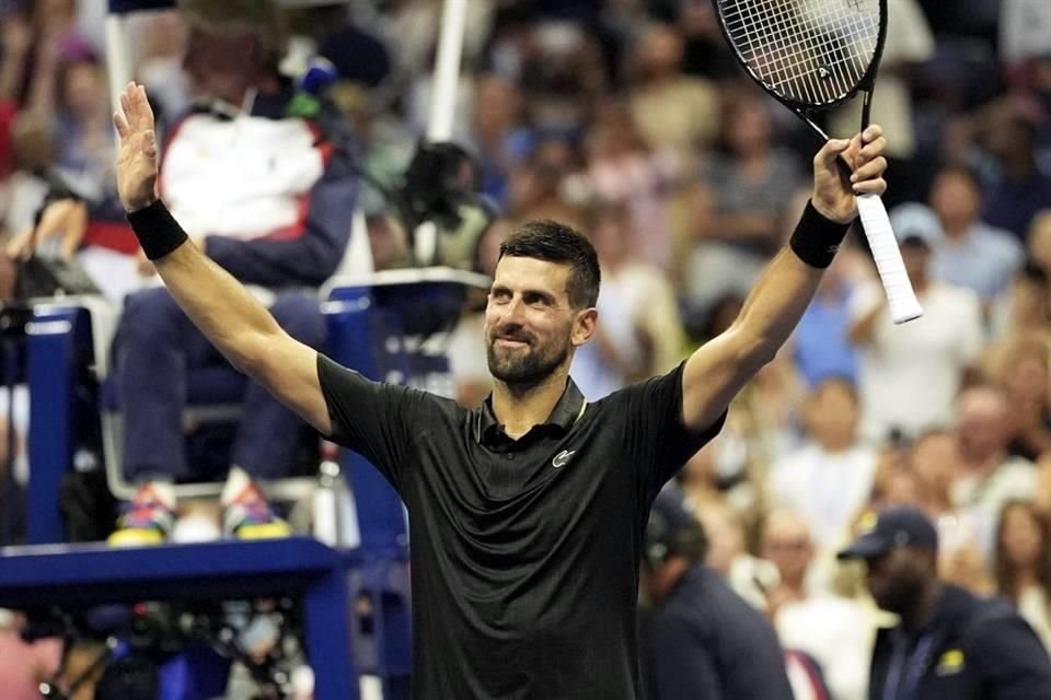 El serbio Novak Djokovic consiguió su victoria 75 en debuts de Grand Slam en su carrera.