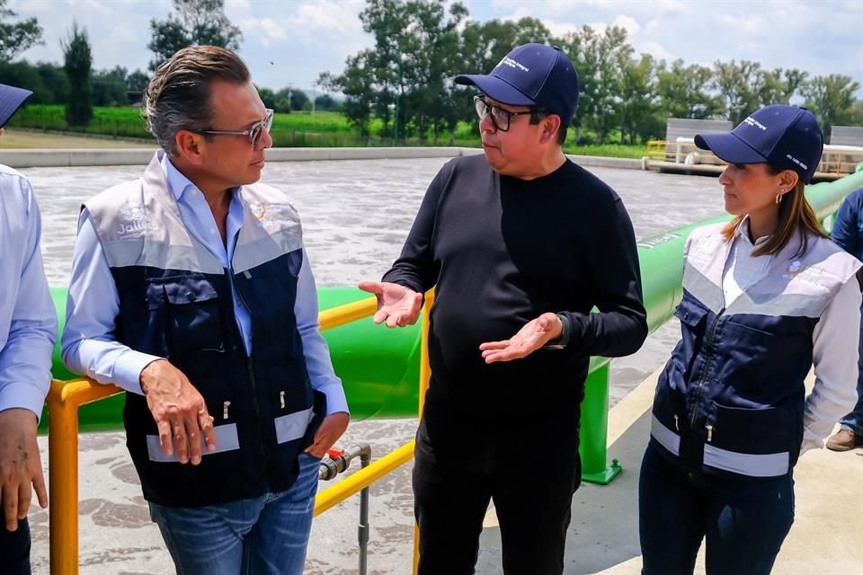 El Gobierno de Jalisco rehabilitó una planta de tratamiento de aguas residuales en Lagos de Moreno.