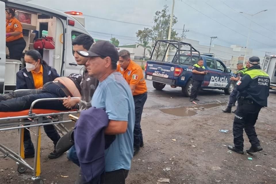 El hecho se registró sobre el Periférico y Olmo, en la Colonia Coyula, en Tonalá.