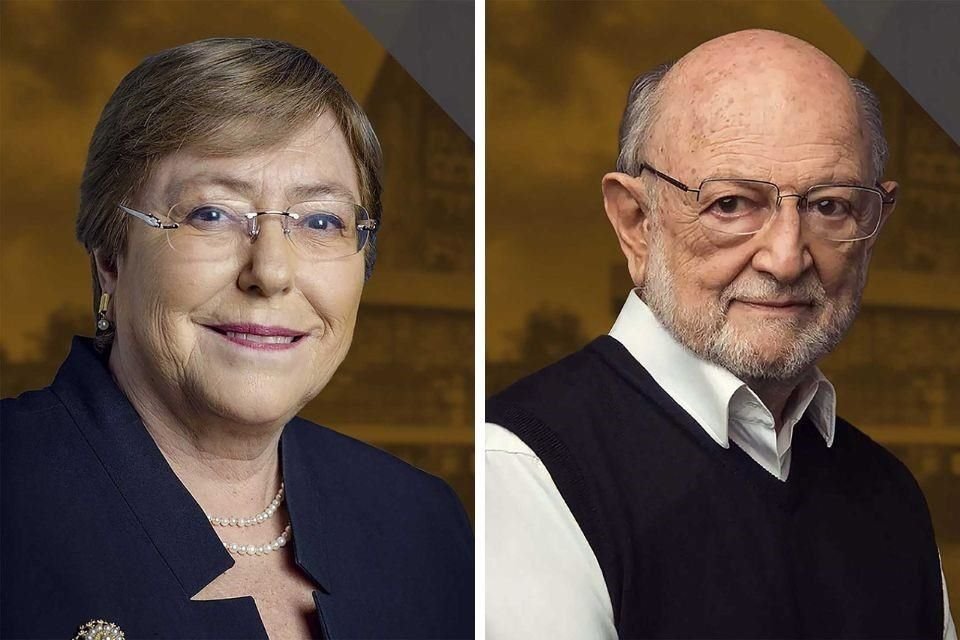 La ex Presidenta de Chile, Michel Bachelet, y el ex Rector José Sarukhán son algunos de los 14 expertos que la UNAM otorgó el grado de doctor honoris causa por su destacada trayectoria.