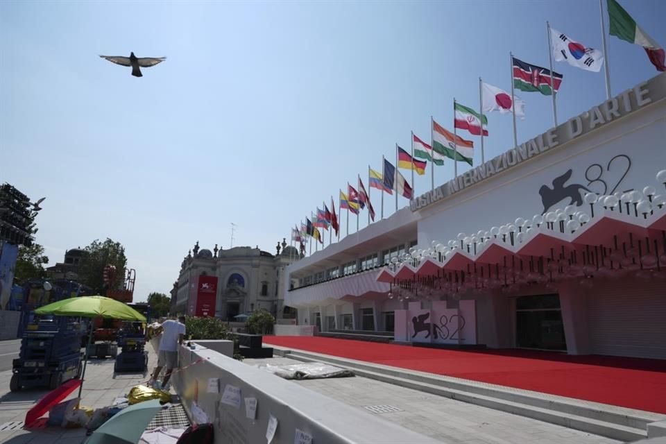Para la inauguración, el miércoles, los activistas de Venice4Palestine realizarán una conferencia de prensa frente a la alfombra roja.