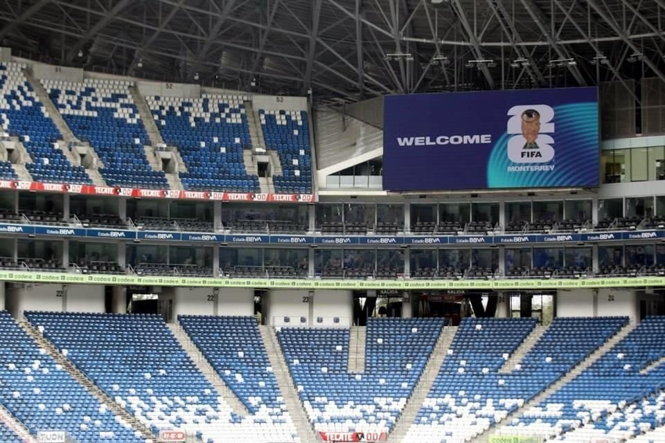 El Estadio Monterrey es sede del Repechaje, junto al estadio de Chivas.