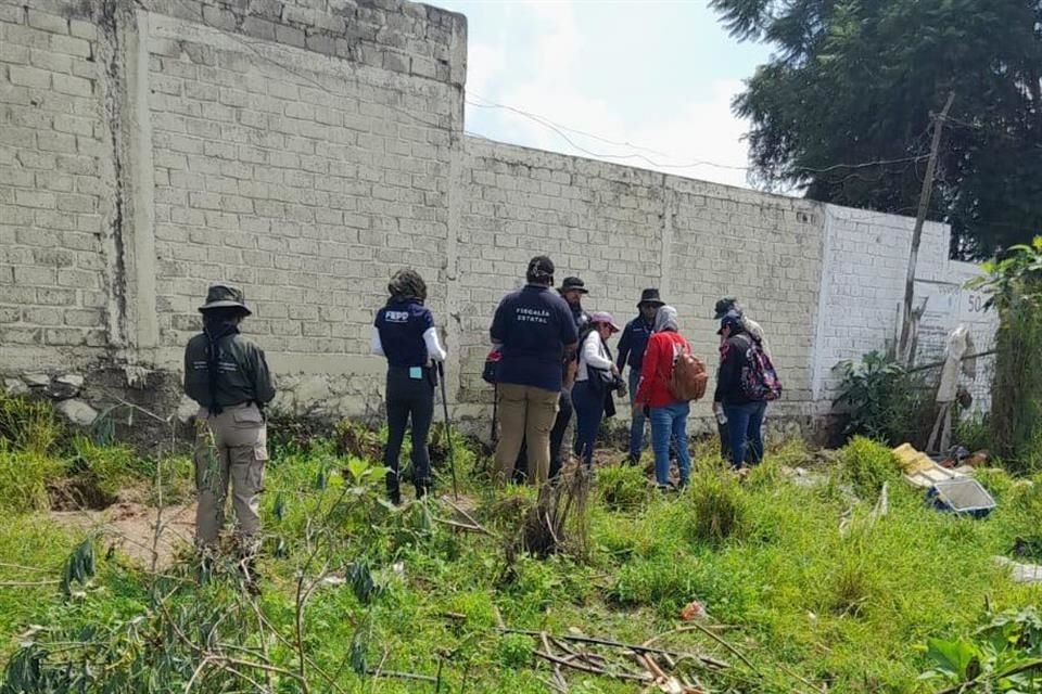 Ieri le ricerche sono continuate nel cimitero di San Sebastianito a Tlaquepaque.