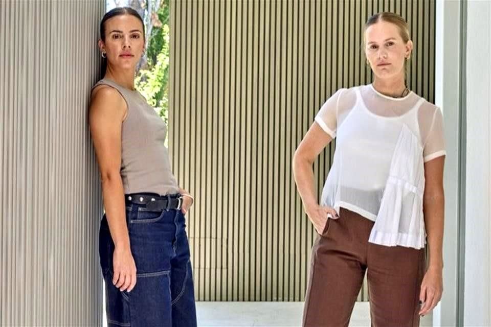 Las interioristas Florencia Melazza y Malena Taboada.