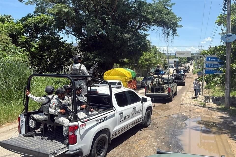 Las autoridades informaron que el despliegue es temporal, en tanto se restablece la paz en la zona.