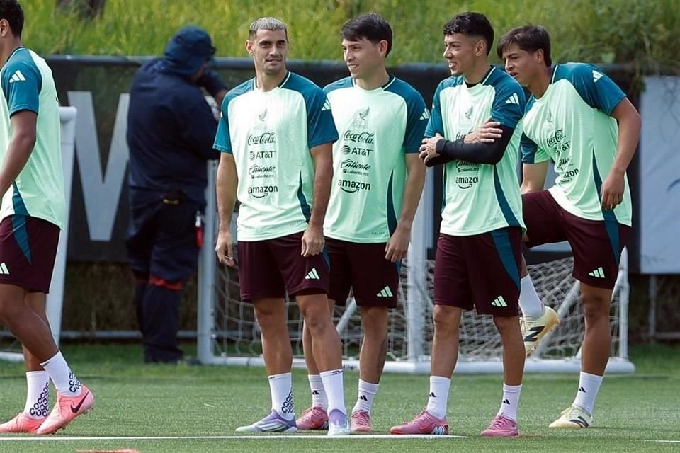 Germán Berterame trabajó en el microcilo y seguirá en los planes del 'Vasco'.
