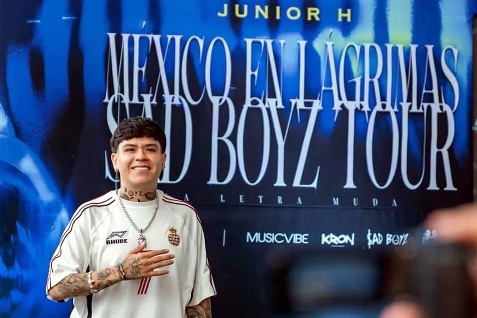 A tierras regias, Junior H llegará el 19 de noviembre al Estadio de Béisbol Monterrey.