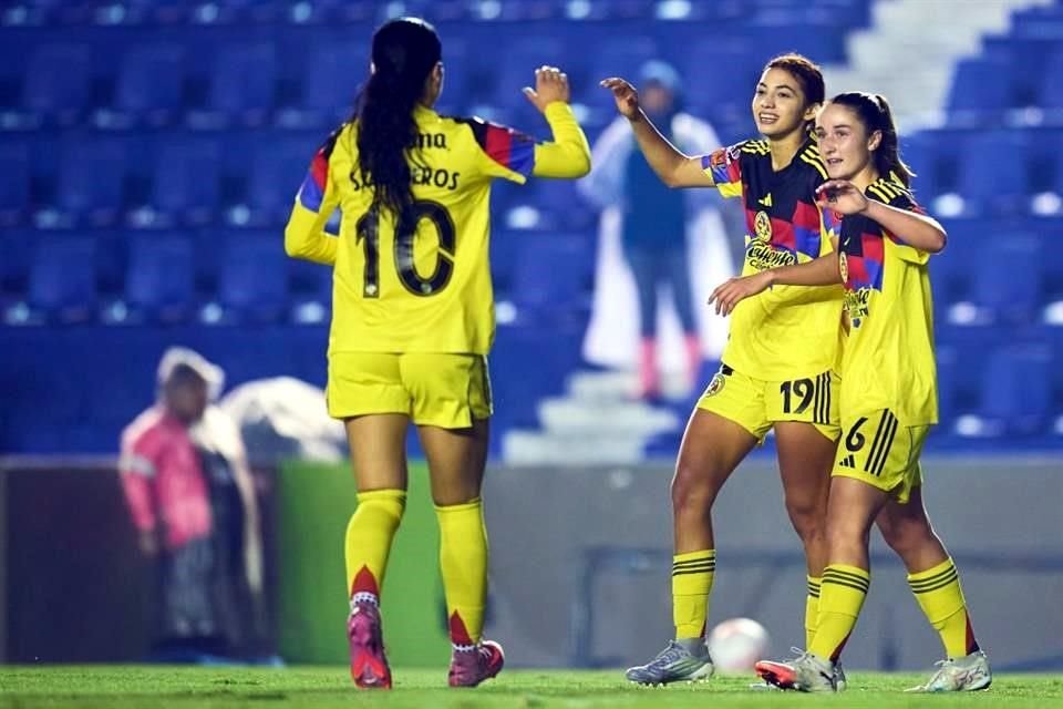 El conjunto de Coapa obtuvo su octava victoria del torneo.