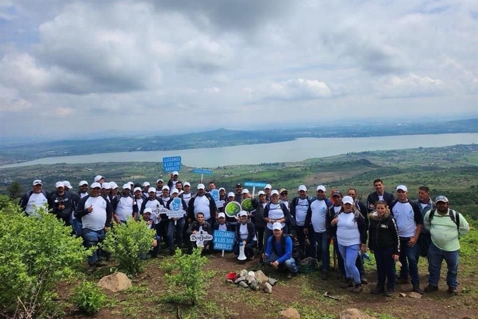 Tequila Don Julio ha plantado más de 50 mil árboles endémicos en Jalisco, con el apoyo de voluntarios.