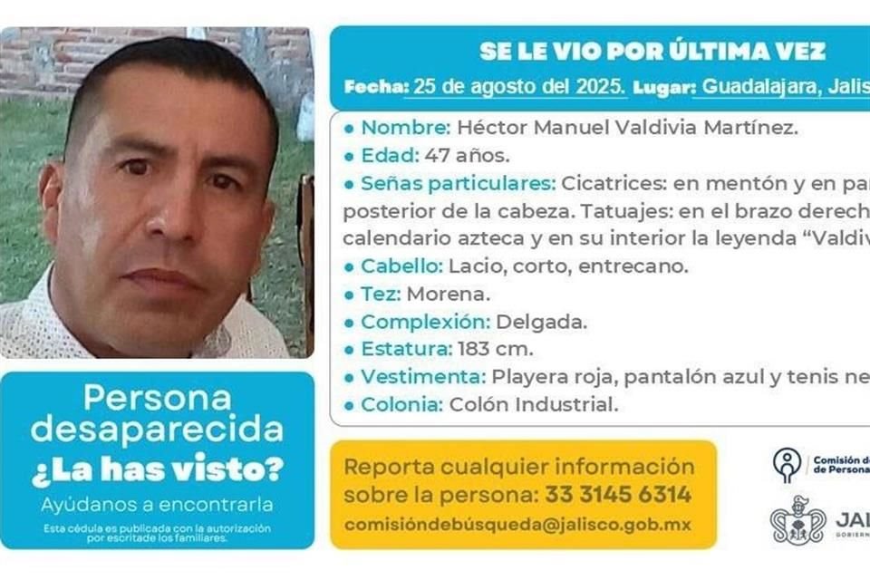 Héctor Manuel Valdivia Martínez, su cuñado José Manuel Arredondo Roldán y su yerno Gary Omar Silva González, fueron privados de la libertad.
