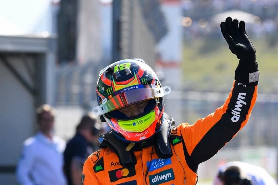 Oscar Piastri consiguió la pole position en Países Bajos.